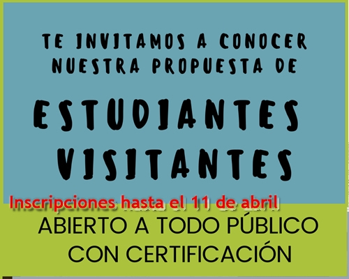 ESTUDIANTE VISITANTE 2022