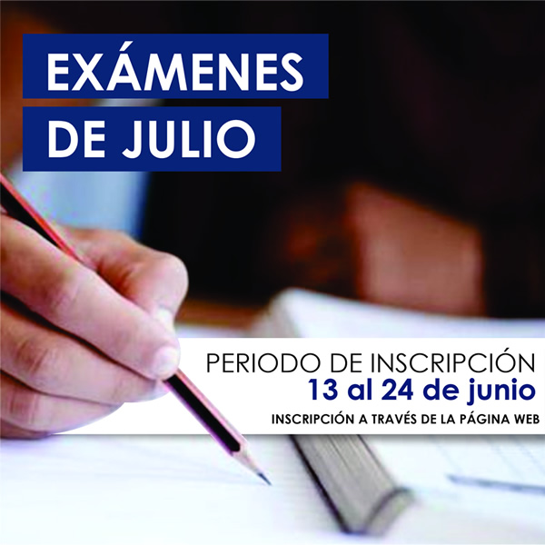 Mesas e Inscripción a Exámenes JULIO 2022